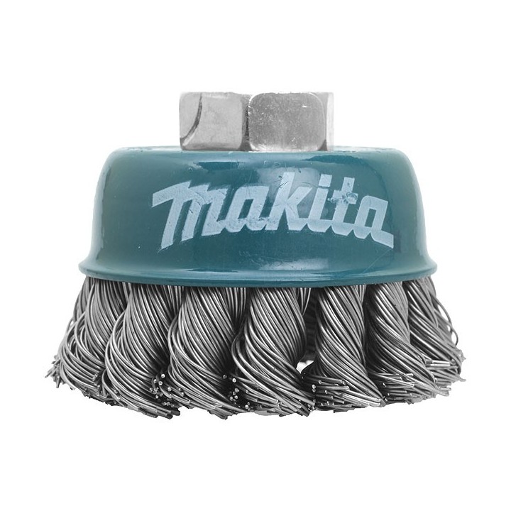 Brosse à fils acier torsadés pour meuleuse - Makita - D-24131