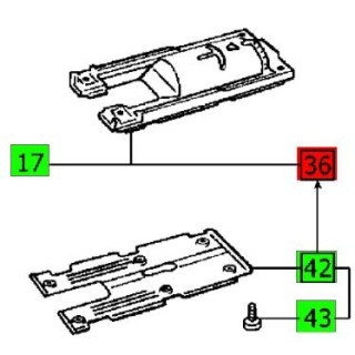 Semelle complète PS 200 E - FESTOOL - 496114