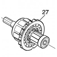 Induit 619553-4 visseuse à choc Makita DTD156