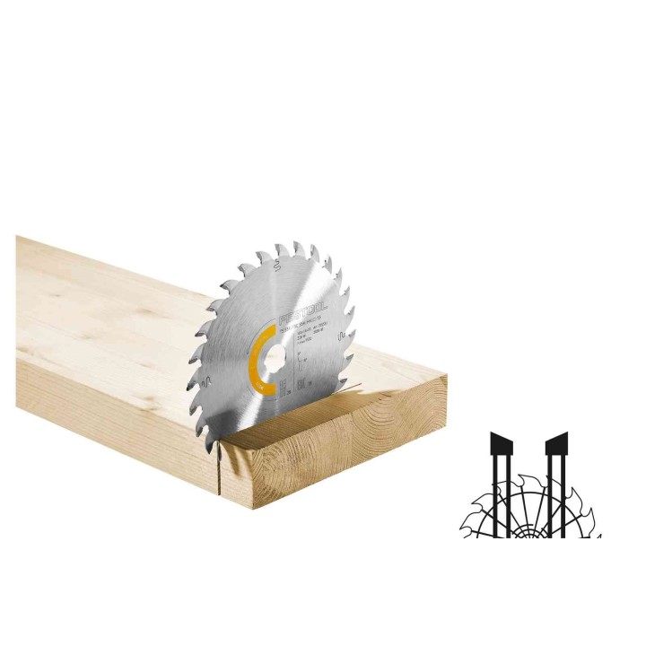 Lame fine de scie circulaire Festool diamètre 160 - 205551