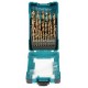 Coffret 25 forets à métal HSS-CO 5% Makita D-67577