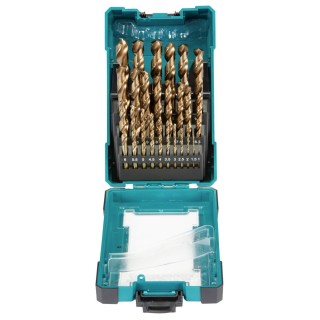 Coffret 25 forets à métal HSS-CO 5% Makita D-67577