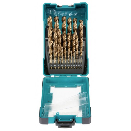 Coffret 25 forets à métal HSS-CO 5% Makita D-67577