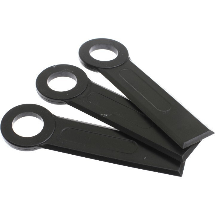 JEU DE 3 COUTEAUX PLASTIQUES