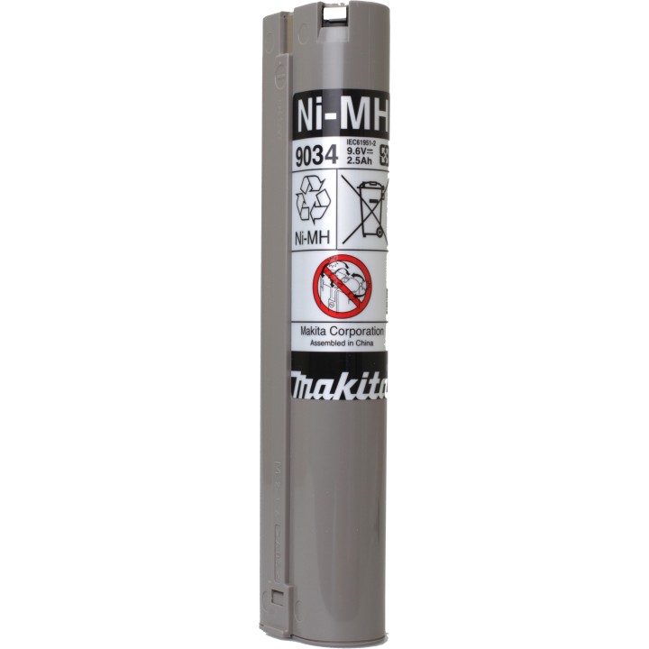 Batterie Makita Ni-Mh 9,6 V - 2,5 Ah - 9034
