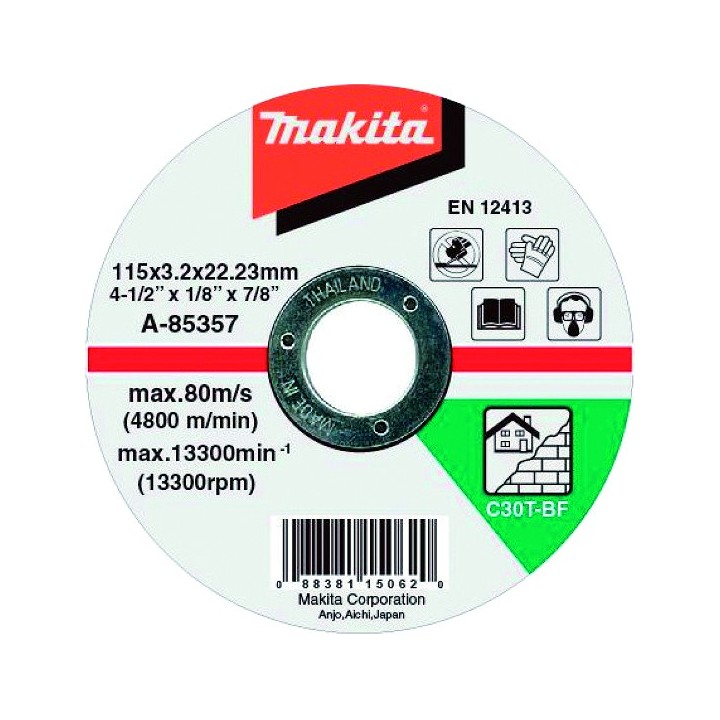 DISC TRONC TMAT 125X3 C30T 2G