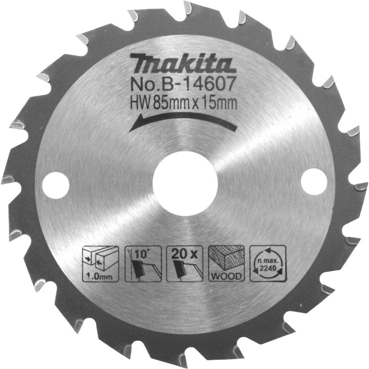 LAME CARBURE 85MM-15-20D HS300