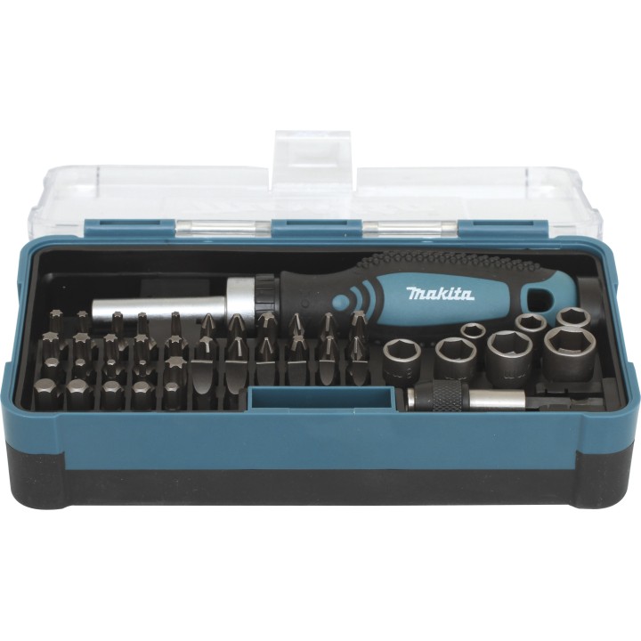 Coffret tournevis avec embouts et douilles - 47 pièces - Makita - B-36170