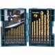 Coffret Makita de 19 forets HSS-TiN à métal - B-67795