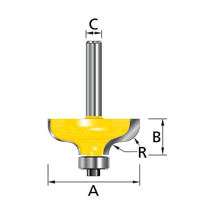 FRAISE DOUCINE SPL+RL Q8 D38.1