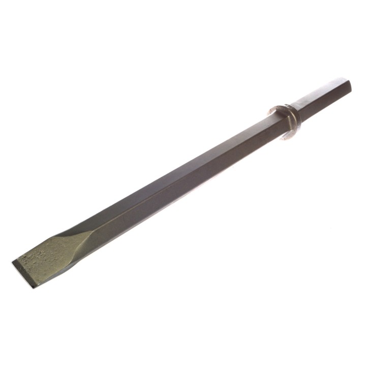 BURIN PLAT COLLERETTE HEXAGONAL 28 MM 520X28 MM