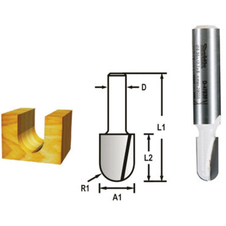 FRAISE GORGE LONGUE Q6 D6,35