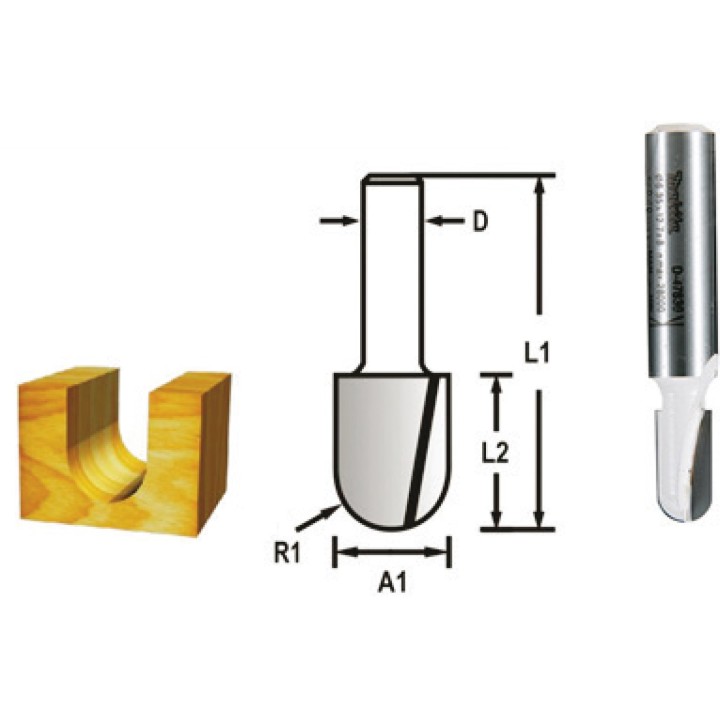 FRAISE A GORGE Q 8 DIA 15,8