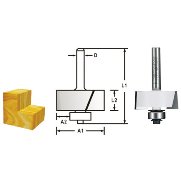 FRAISE FEUILLUR+RLT Q12 D31,8