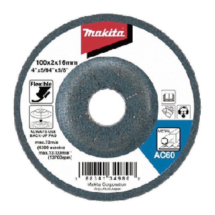 MEULE FLEX MET 125X3 WA46 2G