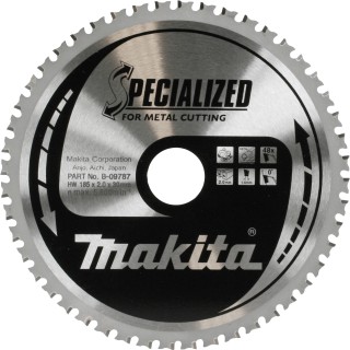 LAME CARBURE TOLE MINCE PO 185X30MM 48D