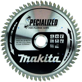 LAME CARBURE ALUMINIUM SPE PLO+BATT 165X20MM 56D