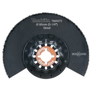 LAME SEGMENT A CONC CARBURE 85MM TMA072