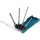 Coffret 4 Forets SDS-Plus 2 taillants - D-74136 - Makita