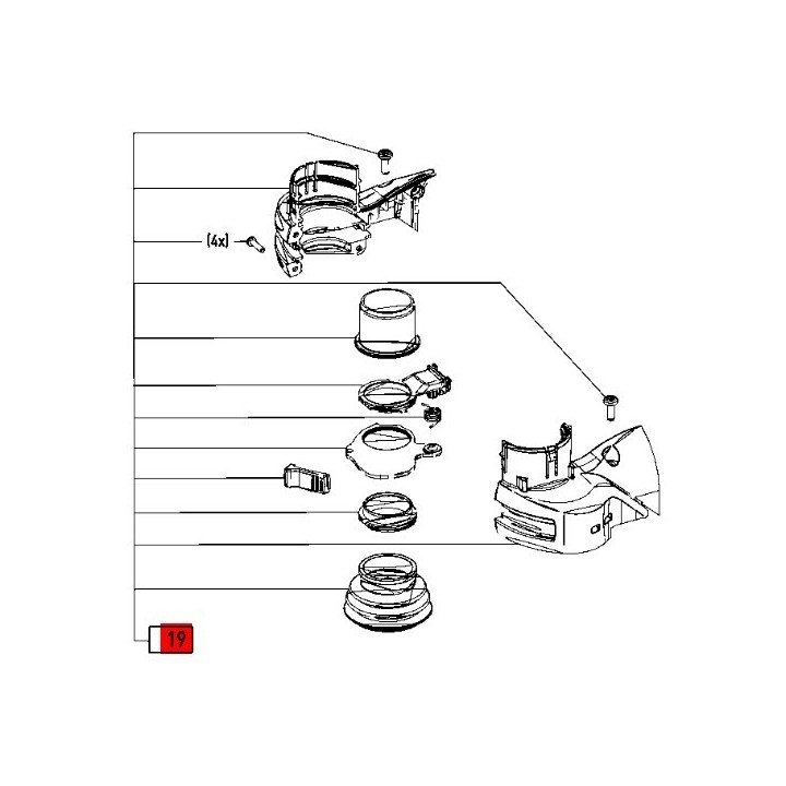 Capuchon LHS 225 EQ - FESTOOL - 495274, 204126