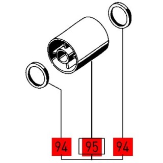 Rouleau ponceuse à bande Festool BS 105 - 490933