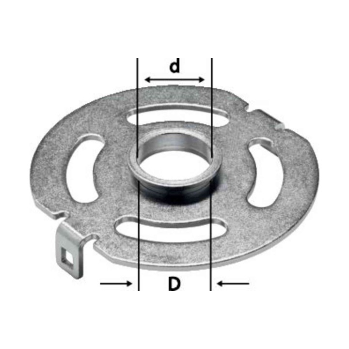 Bague de copiage KR-D 24,0/OF 1400 - FESTOOL - 492182