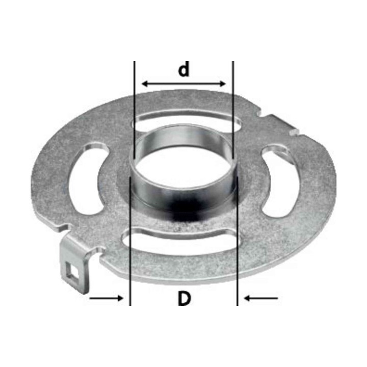 Bague de copiage KR-D 30,0/OF 1400 - FESTOOL - 492185