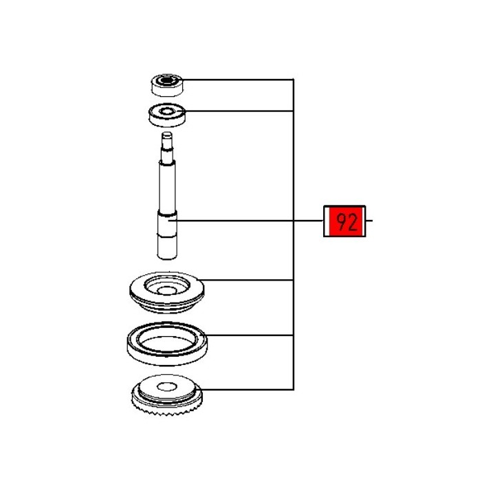 Transmission Domino Festool DF 700 EQ - 205159