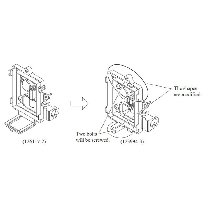 PLAQUE DE FILTRE CPL - Makita/Dolmar - 123994-3, 126117-2