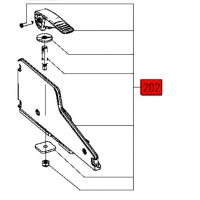 Butée gauche scie Festool KS 88, KS 120