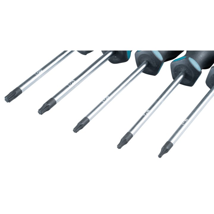 Jeu de 5 tournevis (5 Torx) Makita - E-10534