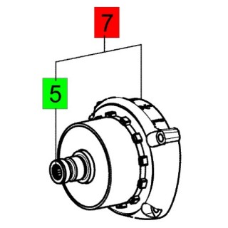 Boîtier d’entrainement Protool DRP/PDC/DRC 18 - Protool - 499342