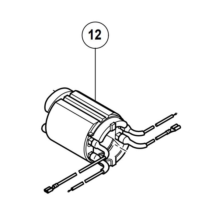 Inducteur meuleuse Hitachi G 12S2, G 13SD - 340441E