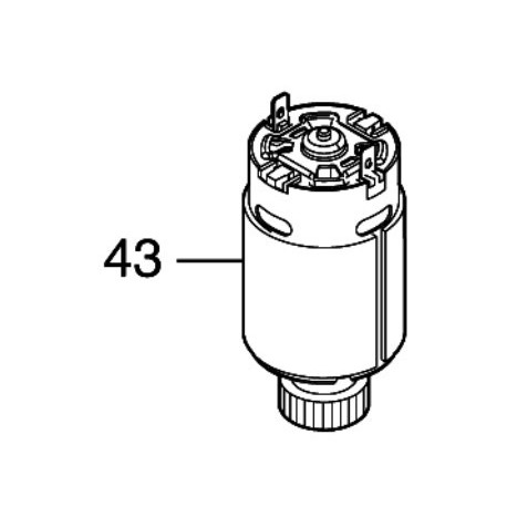 Moteur coupe herbe Makita DUR193 - 629B13-0, 629B89-7