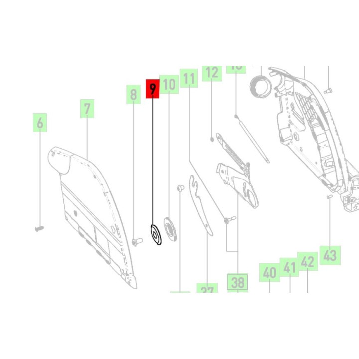 Contre-bride TS 75 EBQ - FESTOOL - 492216