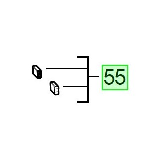 Jeu de charbons perforateur Milwaukee K 850 S - 4931472073