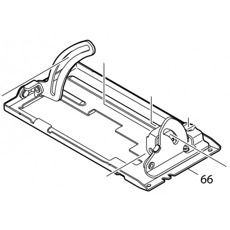 Table/Base scie Makita BSS500, BSS501,DSS501 - 158252-8