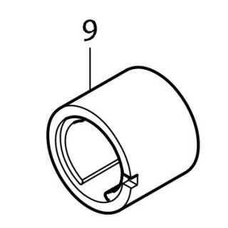 Inducteur Makita BUB360, BCS550, DCS550, DCS552, DSS501, DUB361, DPB180 - 638420-4