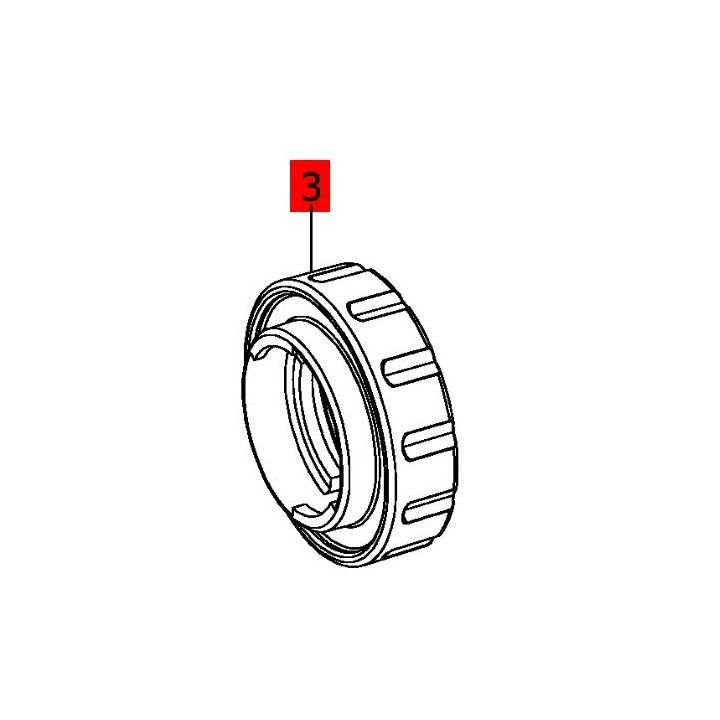 Contre-écrou renvoi d'angle Festool DD-AS - 10019385, 455365