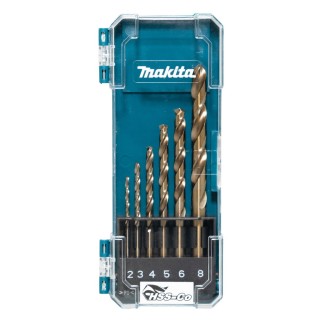 Coffret 6 forets à métal HSS-CO Makita - D-75758