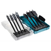 Coffret 8 mèches plates bois Makita - E-08698