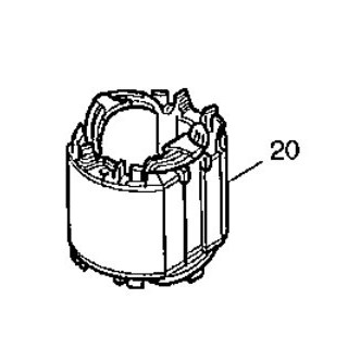 Inducteur défonceuse Makita RP1110C - 634363-8