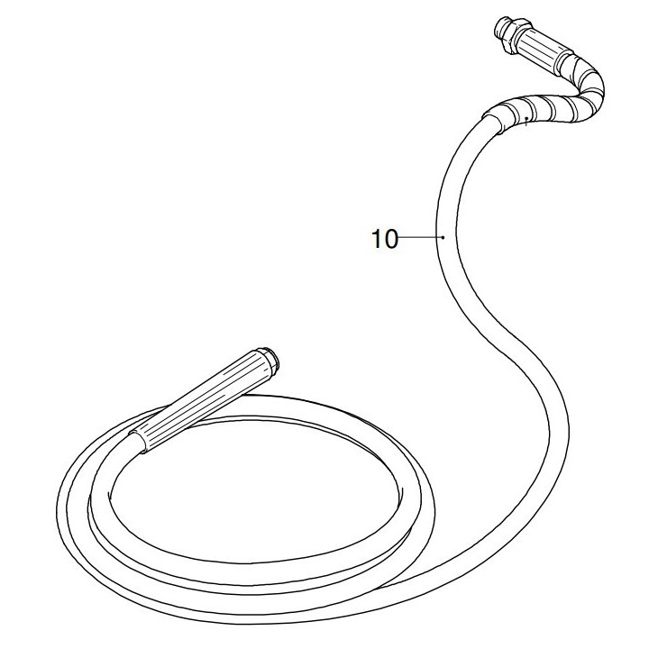 TUYAU HAUTE PRESSION HW130 - MAKITA - 2620551, 2620550