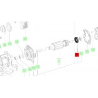 Bague magnétique Festool LHS 225 EQ