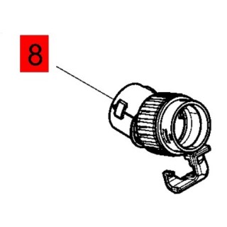 Raccord aspiration scie Festool TS 60, TSV 60 - 10703935