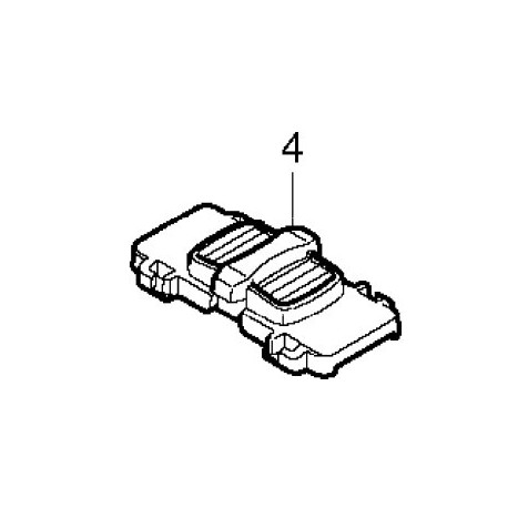 Sélecteur de vitesse Makita BHP444, BDF454, BHP454 - 125488-4