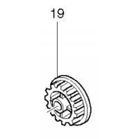 POULIE 10-38.3 ponceuse Makita 9901 - 222122-8