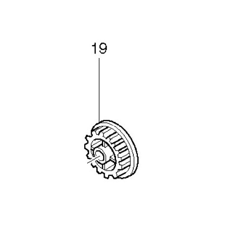 POULIE 10-38.3 ponceuse Makita 9901 - 222122-8