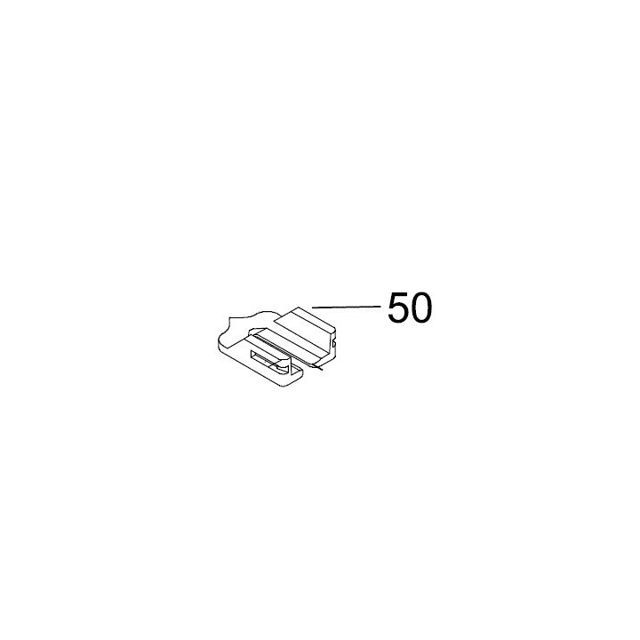 Guide coupe, protecteur copeaux scie sauteuse AEG STEP100X - 4931456316
