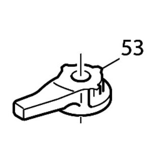 Levier de blocage ponceuse Makita 9046 - 415559-8